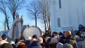 Orthodox believers celebrate Epiphany in Beshenkovichi