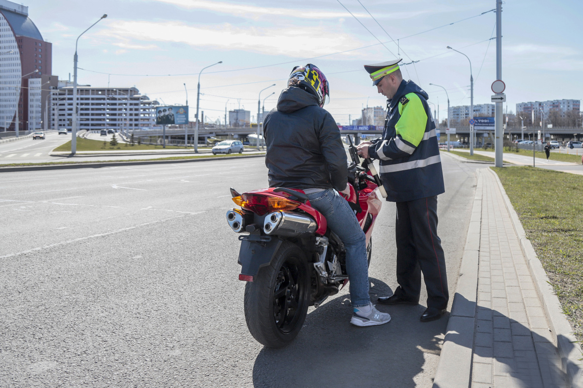 С 12 по 15 июня ГАИ проведет профилактические мероприятия, направленные на предупреждение ДТП по вине мототранспорта