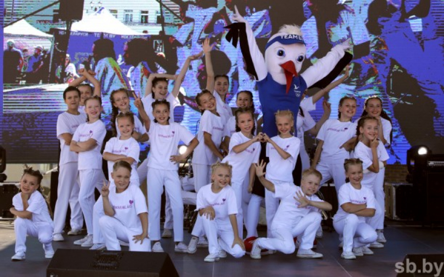 Фестиваль «Вытокі. Крок да Алімпу» в Полоцке – это атмосфера спорта, добра и позитива