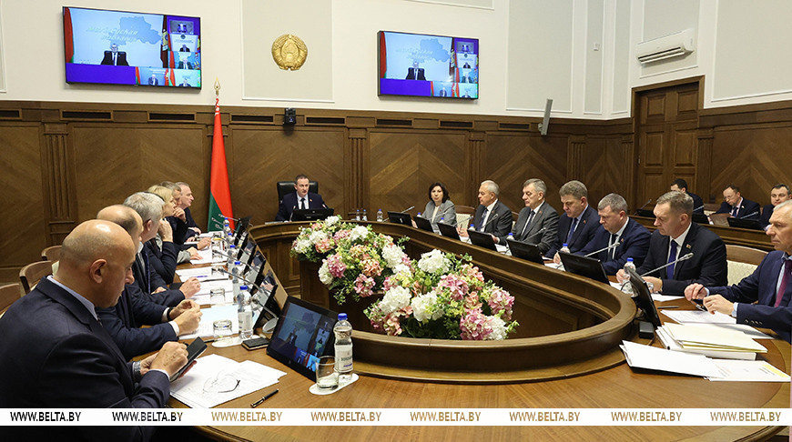 PM hosts meeting of Belarusian People's Congress organizing committee