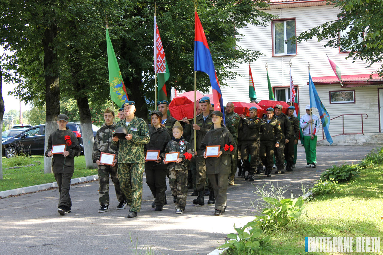 В Витебском районе перезахоронили останки 147 воинов, погибших в годы Великой Отечественной войны