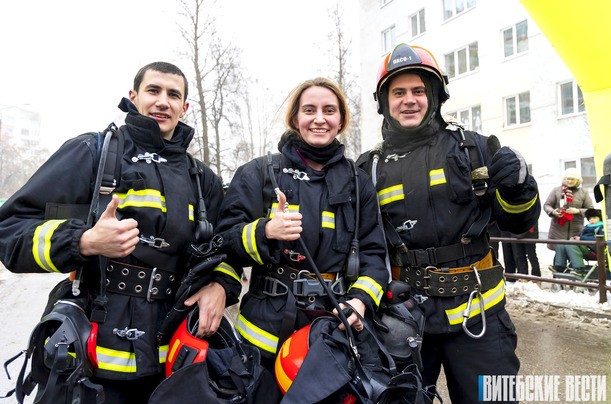 85 спасателей приняли участие в забеге в честь 85-летия Витебщины