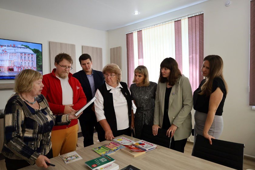 Встреча в рамках международного сотрудничества прошла в средней школе №2 г. п. Бешенковичи имени М. Н. Ткаченко