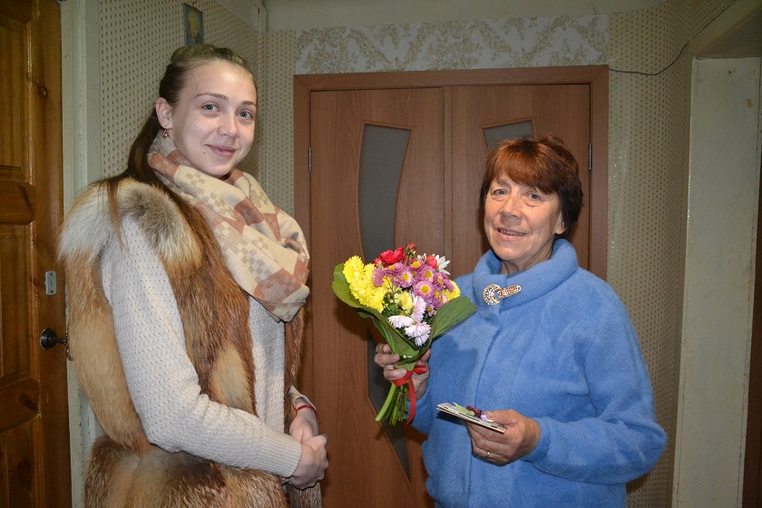 У Бешанковічах павіншавалі ветэранаў камсамолу