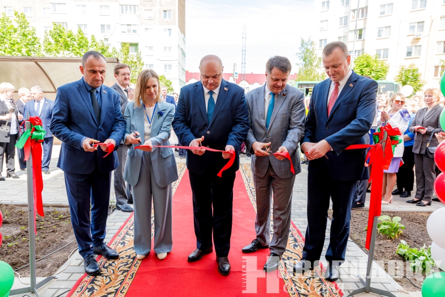 В Новополоцке торжественно открыли новый детский сад