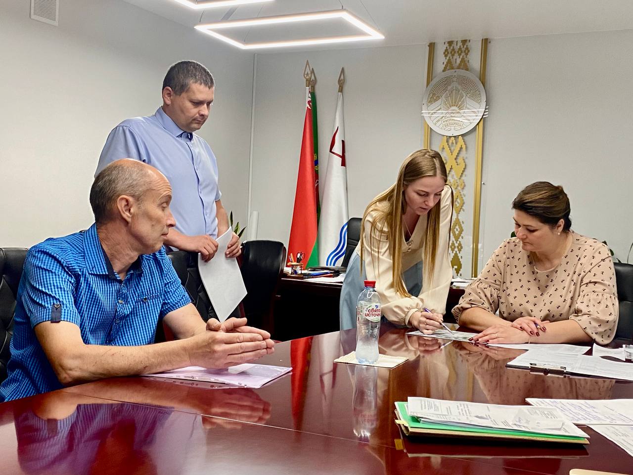 Во время приема граждан к главе района Галине Унукович обратились десять бешенковичан