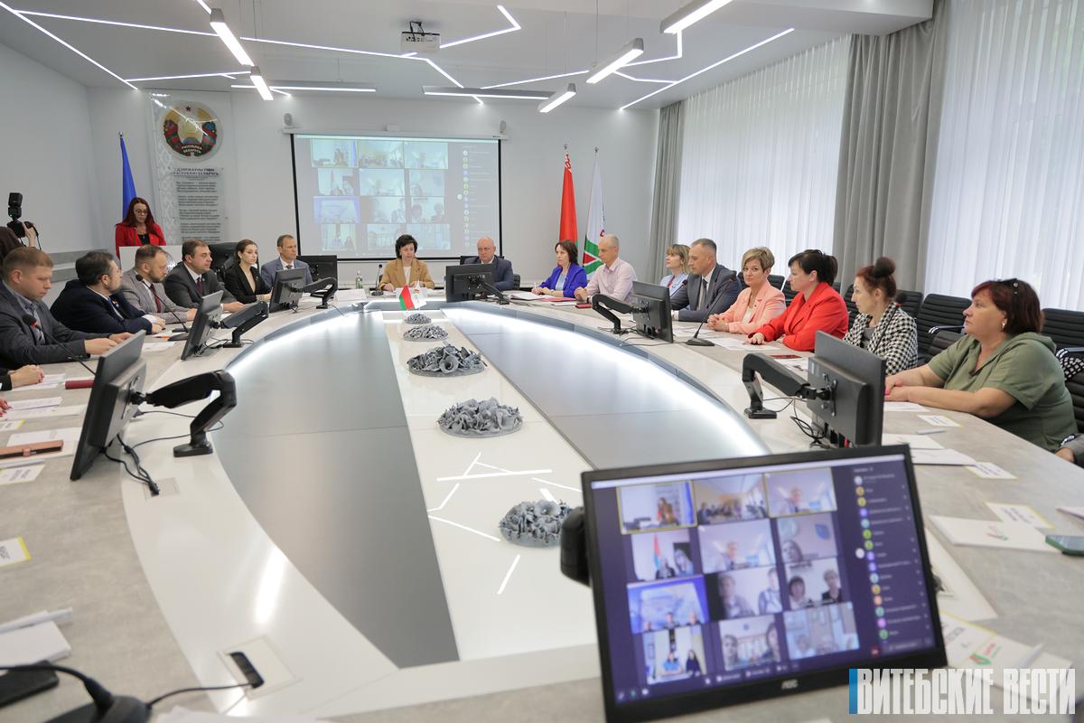 Отчетно-выборная конференция Витебского областного отделения Белорусской партии «Белая Русь» прошла в ВГУ им. П. Машерова