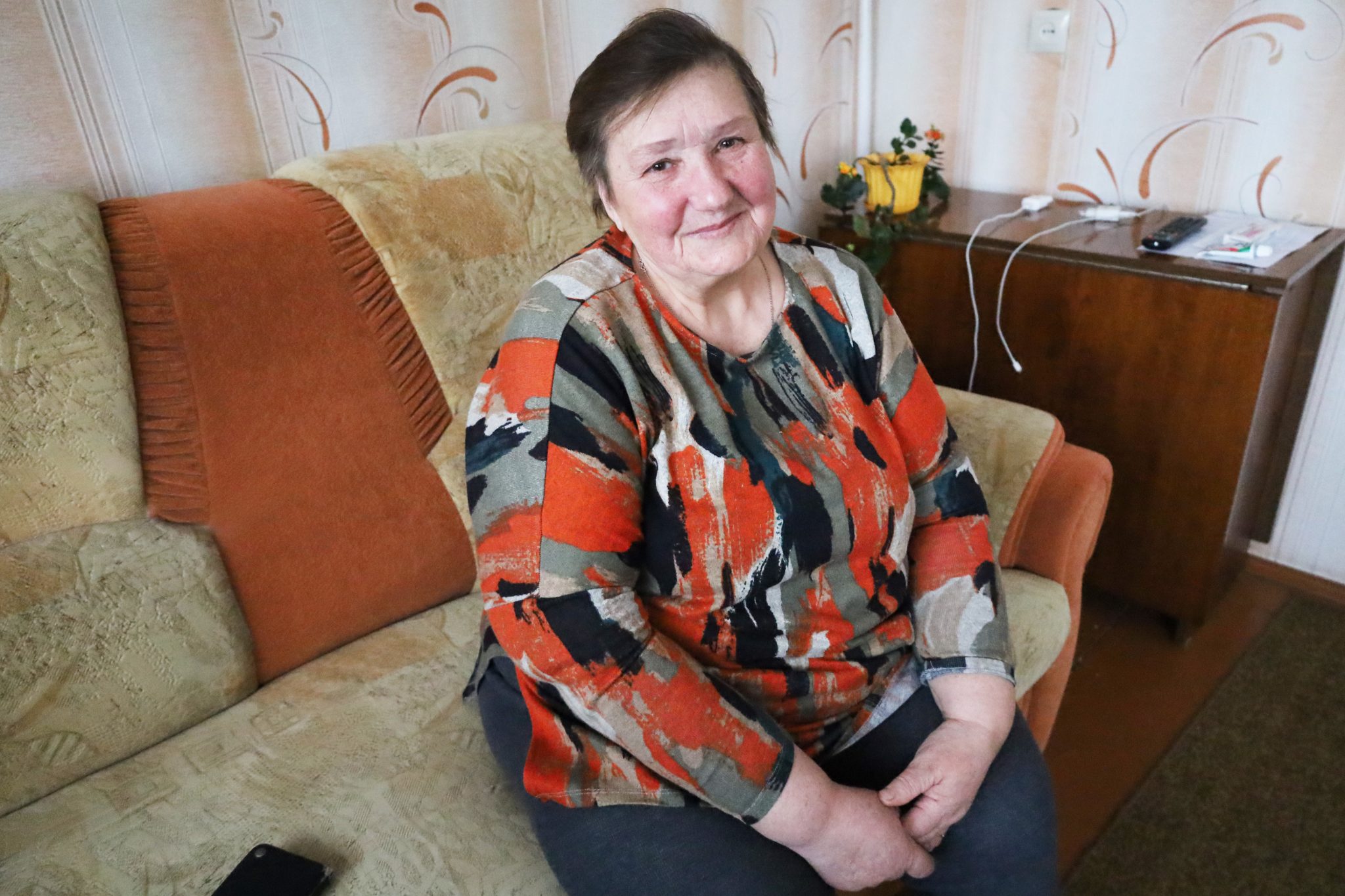 О жизни после аварии на ЧАЭС рассказала жительница агрогородка Дрозды Вера Гриб