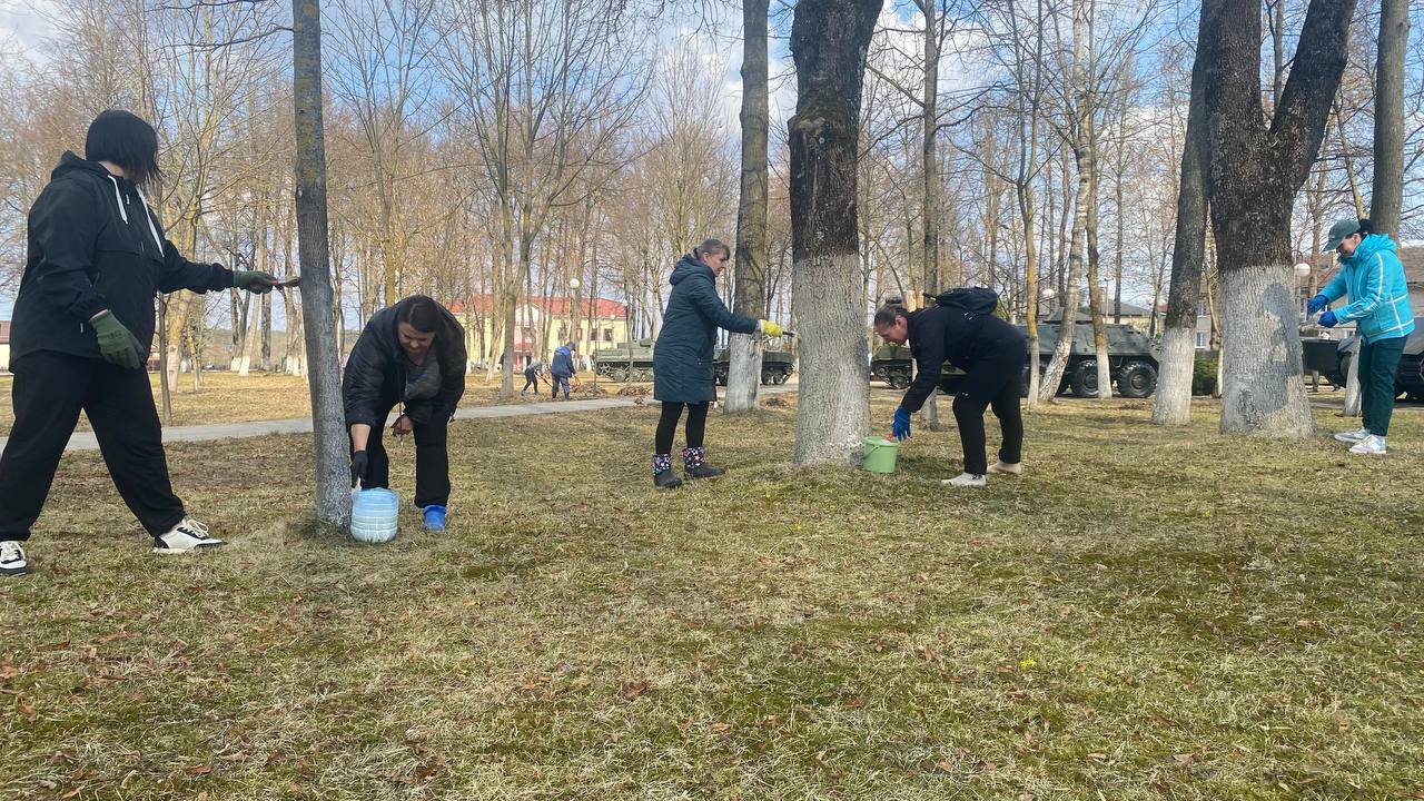 28 марта на Бешенковиччине объявлен районный субботник