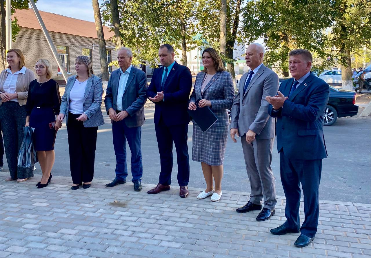 Today, the renovated post office No. 1 was ceremoniously opened in Beshenkovichi