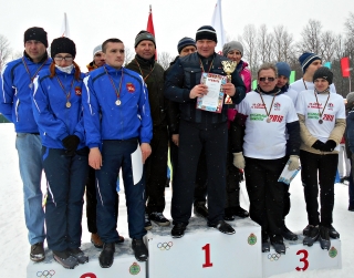 Прошёл спортивно-художественный праздник "Бешенковичская лыжня-2018"
