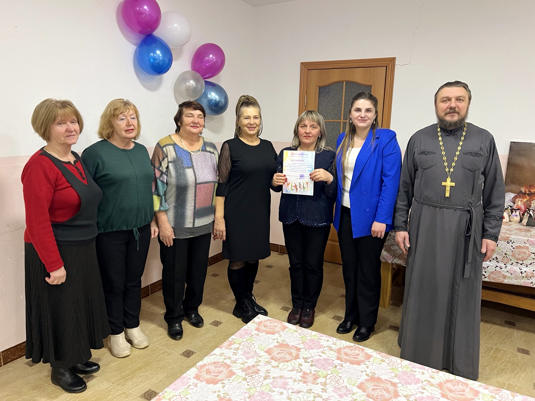 Для граждан пожилого возраста ТЦСОН Бешенковичского района, на базе воскресной школы, состоялась особенно встреча