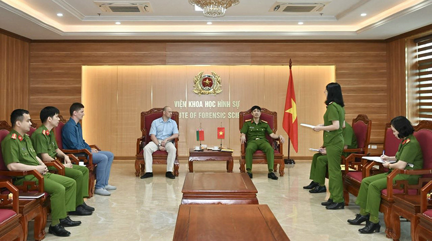 Belarusian forensic scientists share experience with Vietnamese colleagues