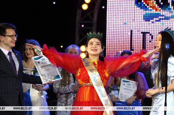 Победительницей конкурса "Грация International" в Витебске стала представительница Китая