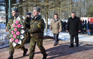 В Бешенковичах отпраздновали День защитников Отечества и 100-летие Вооружённых Сил Республики Беларусь