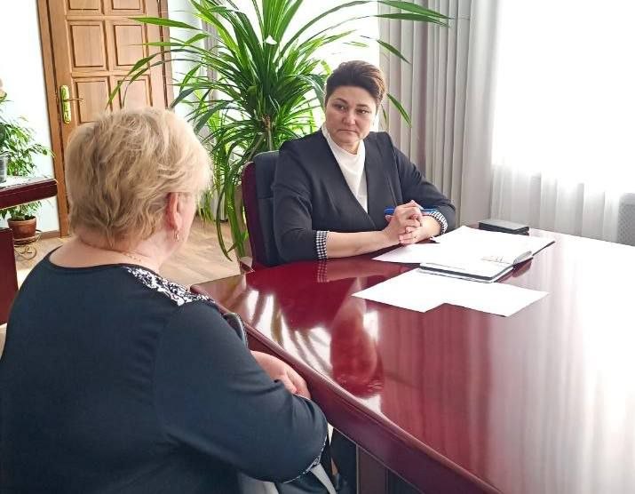 Очередной личный прием граждан сегодня провела председатель райисполкома Галина Унукович 