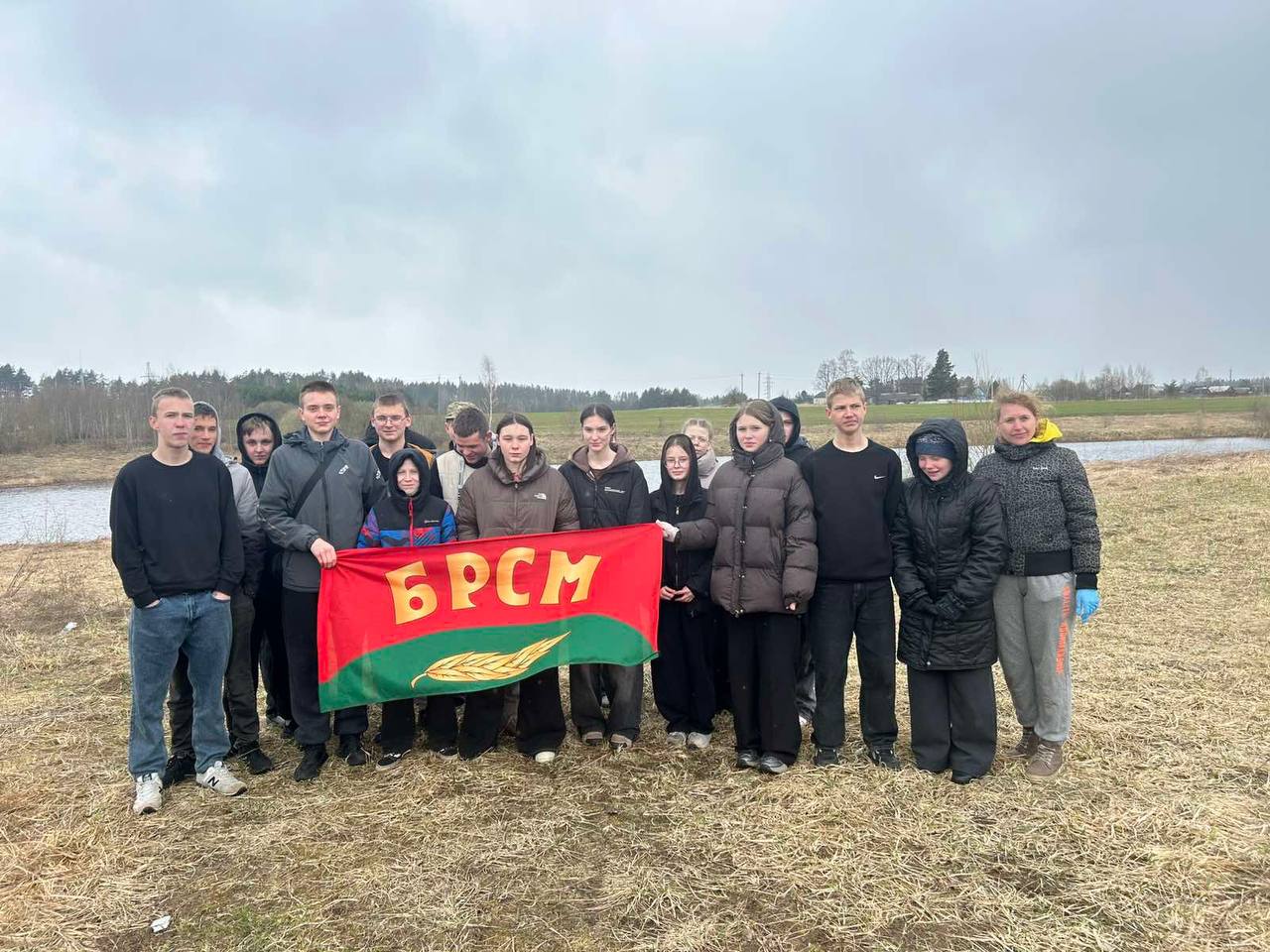 Акцию «Чистый берег» вчера организовали в агрогородке Улла