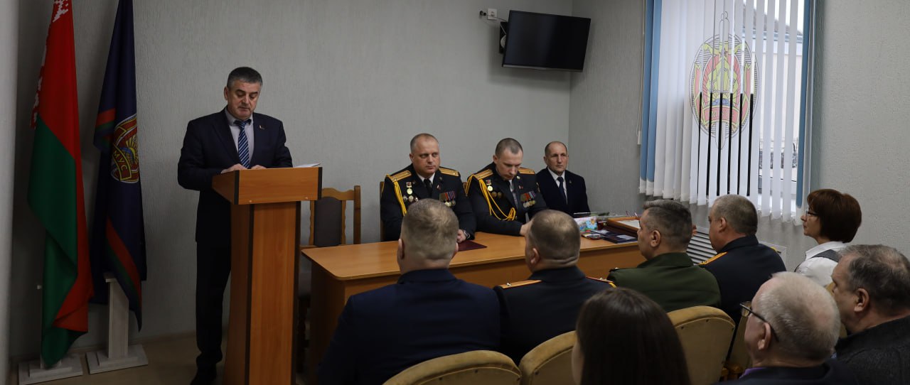 Торжественное собрание по случаю Дня милиции сегодня прошло в Бешенковичском РОВД