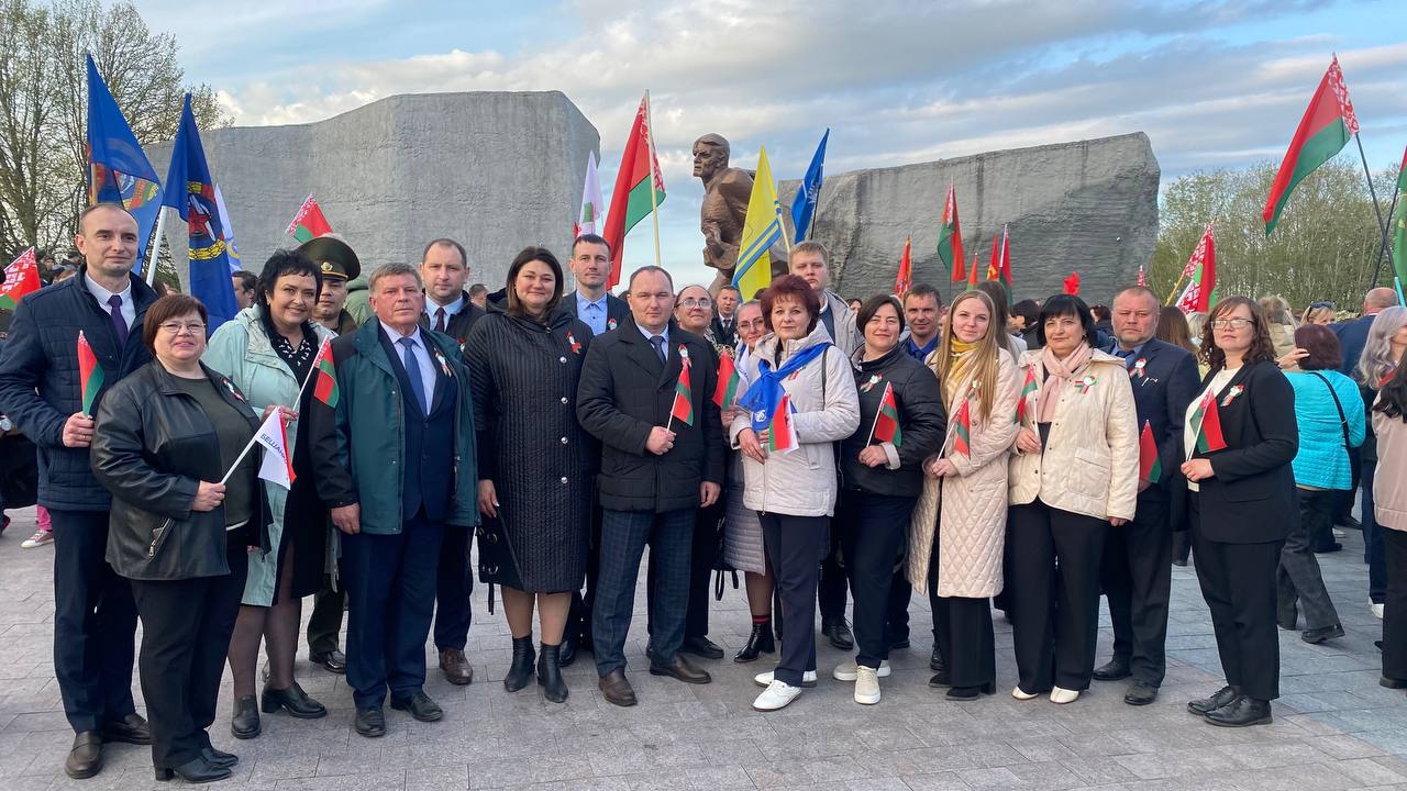 Бешенковичане приняли участие в областной акции «Прорыв Победы»