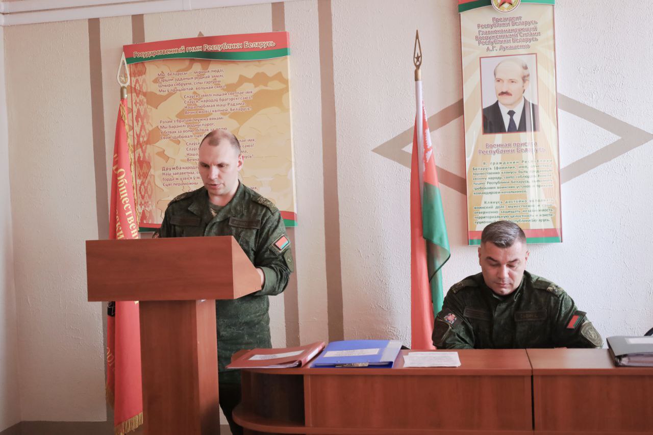 Занятия с военнообязанными запаса прошли в военном комиссариате Бешенковичского и Шумилинского районов