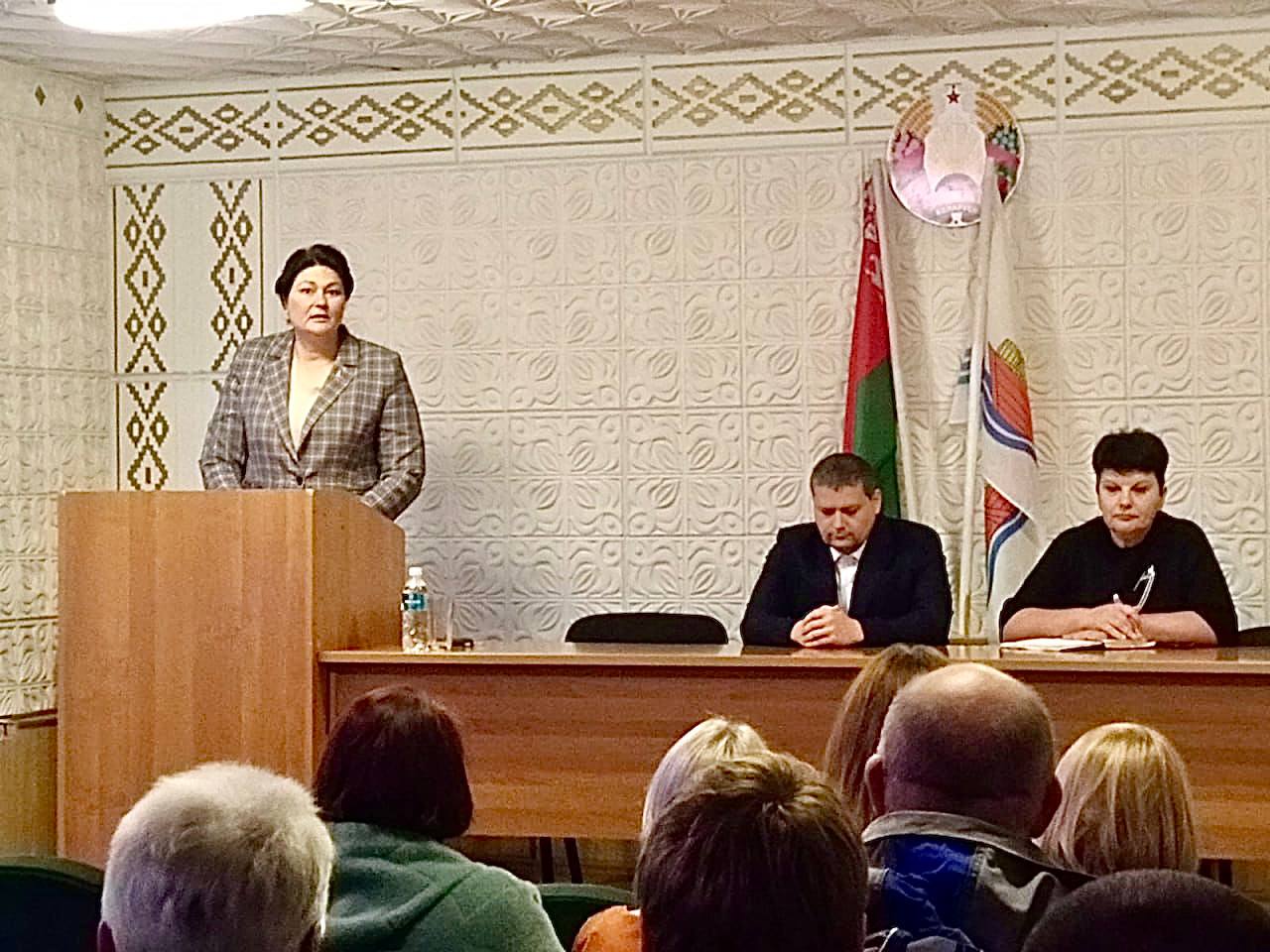 Единый день информирования проведен в филиале «Бешенковичское ДРСУ-110»